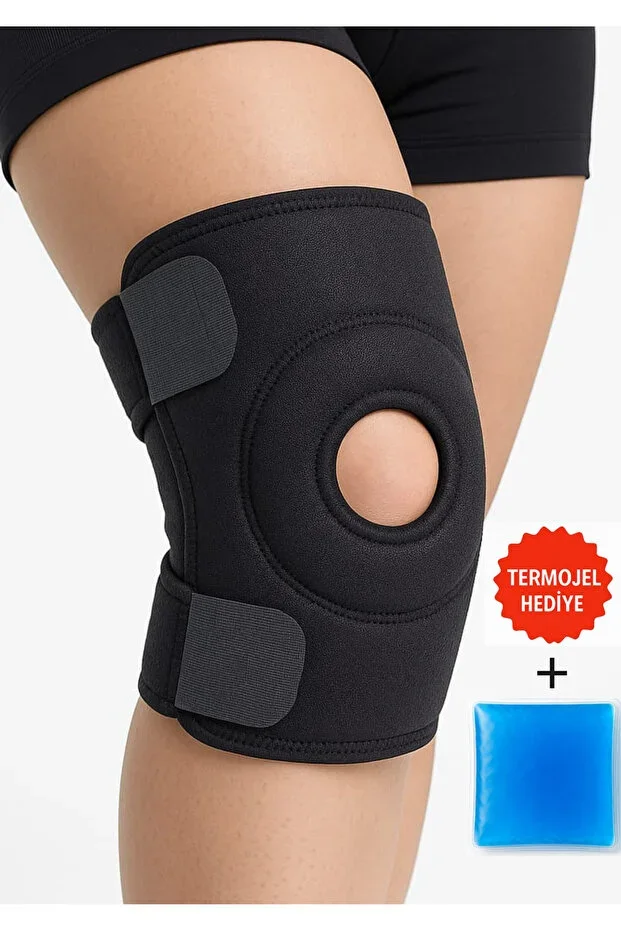 Medikal Elastik Dizlik Sporcu Dizliği Neopren Diz Desteği